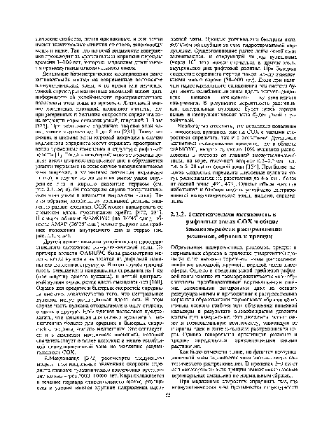 Как было отмечено выше, на флангах неовулканической зоны начинается зона интенсивного тектонического растрескивания. В пределах 2-3 км от оси некоторые из этих трещин имеют значительные вертикальные смещения по нормальным сбросам.