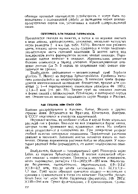 Болезнь распространена в Америке, Китае, Японии и других странах Азии. Встречается во Франции, Югославии, Венгрии. В СССР отсутствует и считается карантинной.