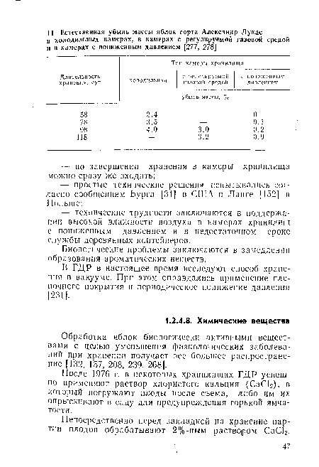 Биологические проблемы заключаются в замедлении образования ароматических веществ.