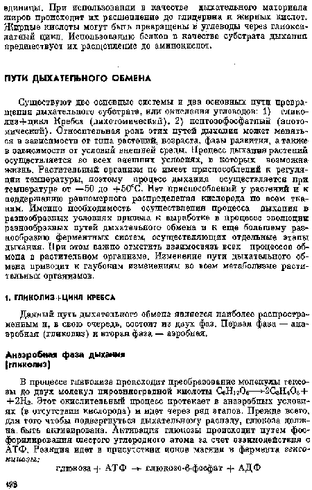 Данный путь дыхательного обмена является наиболее распространенным и, в свою очередь, состоит из даух фаз. Первая фаза — анаэробная (гликолиз) и вторая фаза — аэробная.