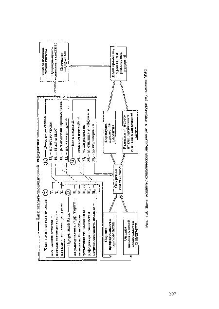 Банк эколого-экономической информации в структуре управления ЭЭС.