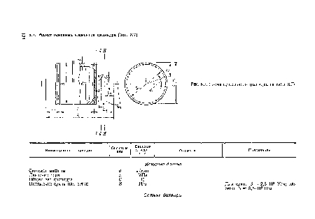 Схема сушильного цилиндра (к табл. 8.7)