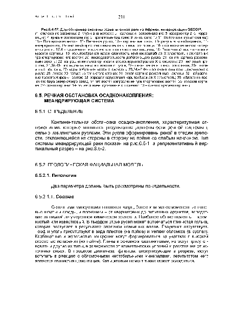 Другой пример системы разветвленной реки из Африки