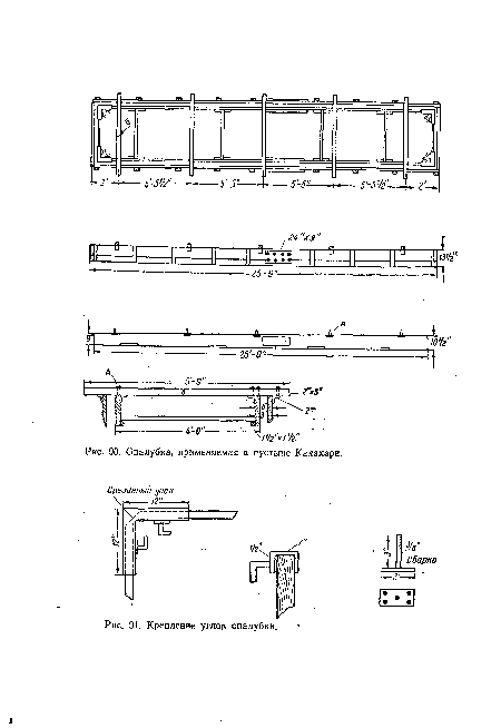 Опалубка, применяемая в пустыне Калахари.