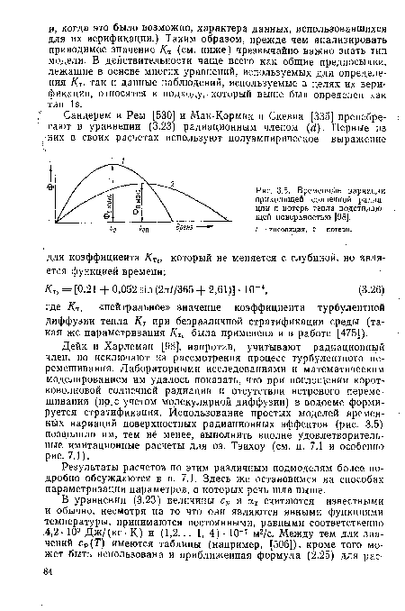 Результаты расчетов по этим различным подмоделям более подробно обсуждаются в п. 7.1. Здесь же остановимся ка способах параметризации параметров, о которых речь шла выше.