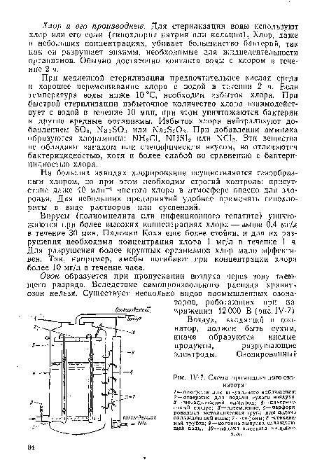 Схема промышленного озонатора